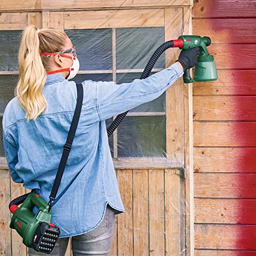 Bosch Home and Garden accuverfspuitsysteem EasySpray 18V-100 (zonder accu, 18 Volt System, toevoervolume: 0-100 ml/min, bekerinhoud: 800 ml, in kartonnen doos) - Afbeelding 3