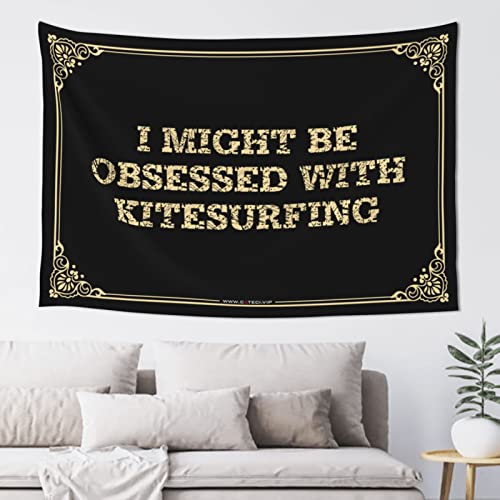 �j���̓��A�̑����ƃA�N�Z�T���[�~�j�}���X�g�^�y�X�g���[ I Might Be Obsced with Kitesurfing �^�y�X�g���[ �X�y�[�X�f�R �}���P�[�u����(100X150cm)