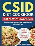 CSID DIET COOKBOOK FOR NEWLY DIAGNOSED: Delicious Low-Sucrose, Low Starch Recipes with Meal Plan -  Independently published