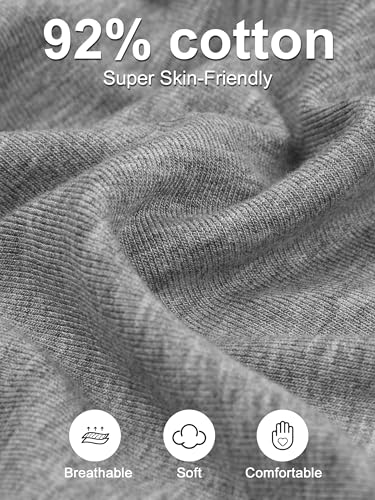 Poroka 5 Pack Boys' Tank Undershirt Sleeveless Tank Tops Assorted Colors Round Neck Cotton Tank Tops2