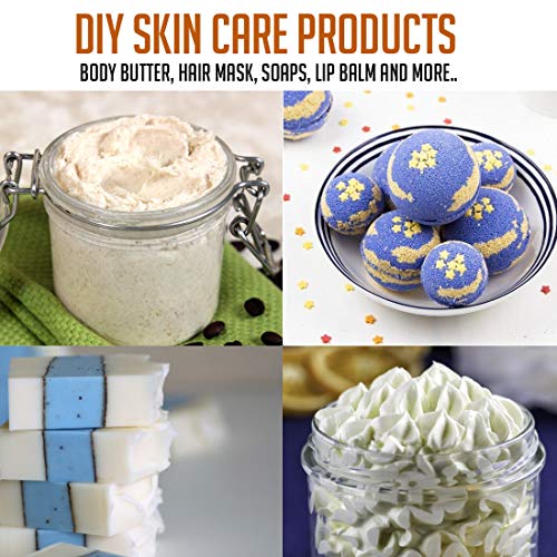 Organic Unrefined Raw AFRICAN IVORY WHITE SHEA BUTTER, for Anti Aging Dry Skin Base Beauty, Use Alone or in DIY Body Butters, Soaps, Lotions and lip balm - (Ghana) - 8oz - Image 5