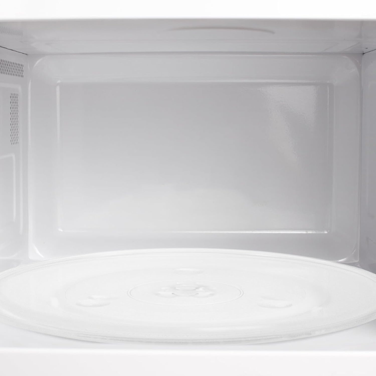 Microwave Glass Plate Turntable Replacement 31.5cm Diameter Tempered Glass Microwave Oven Tray Compatible with Cooking Accessory