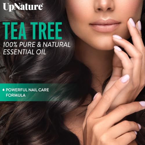 Image of UpNature Tea Tree Oil Roll On - Tea Tree Essential Oil Roller Ball for Skin