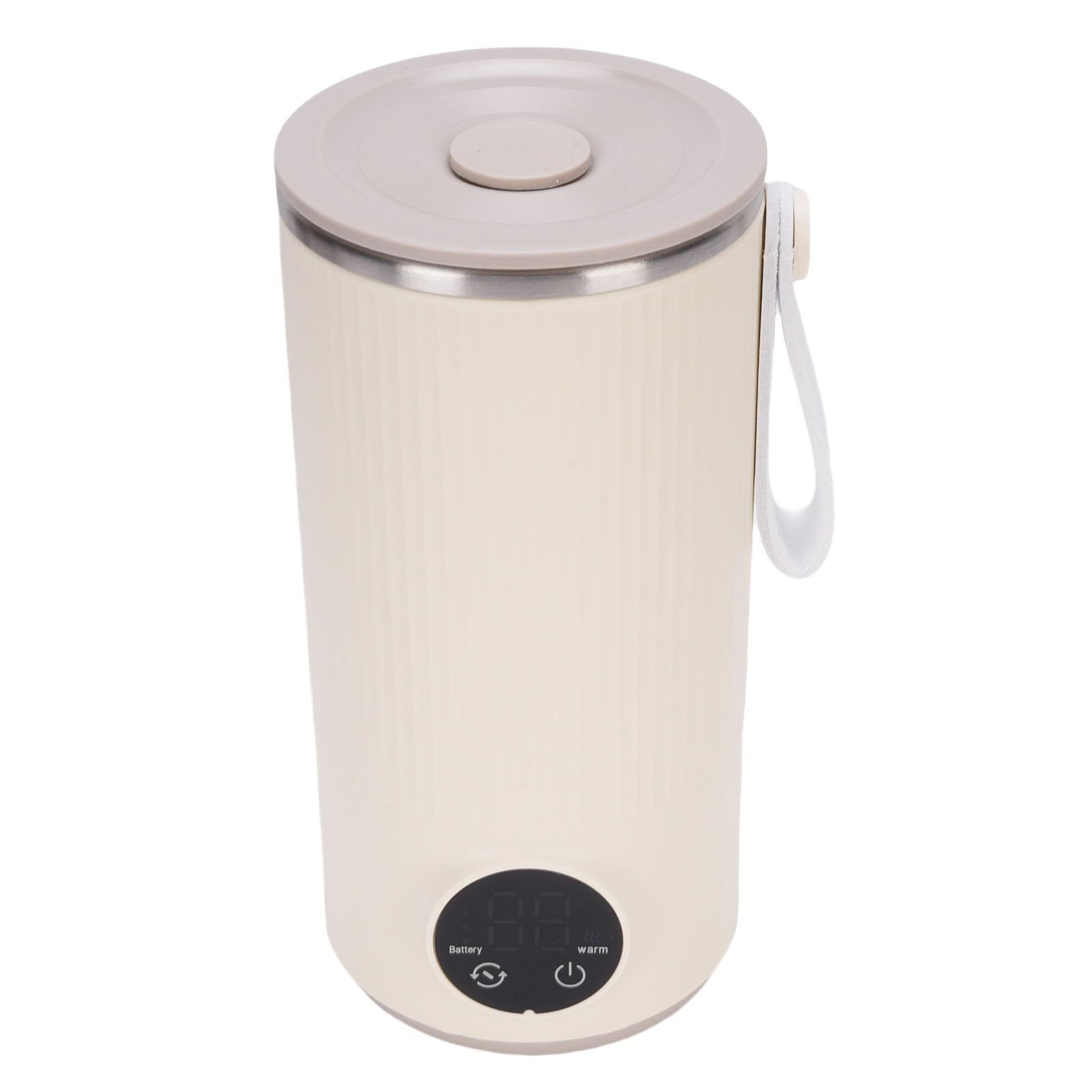 Chrees Chauffe-biberon portable anti-fuite, chauffage uniforme, mousseur à lait électrique, mélangeur pour voyage, ABS, 1 pièce