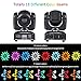 Tomshine Moving Head 15 colours and 8 gobos DJ Lights 9/11 Channel 30W LED Stage Light with colours mix for Party Disco DJ Show KTV