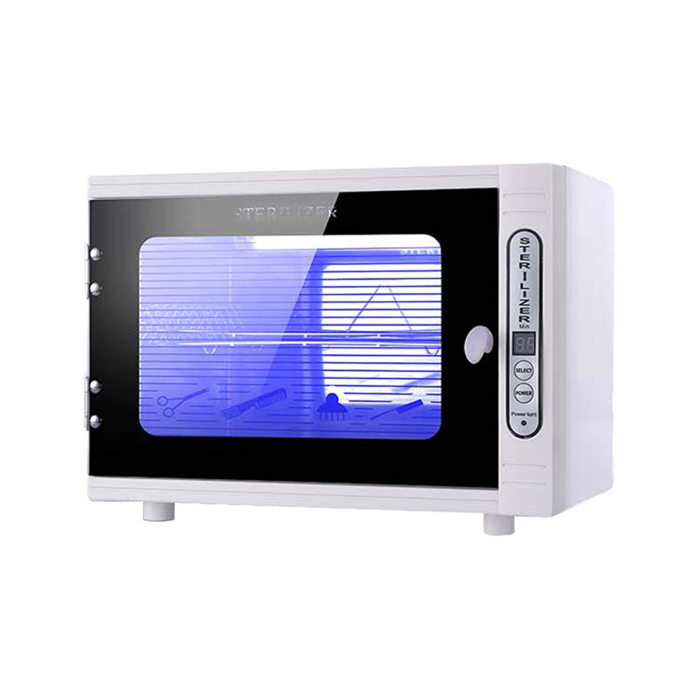 UV-Sterilisatorschrank, Maniküre Werkzeuge UV Desinfektionsbox mit Timer, Handtuch Aufbewahrungskoffer Organizer Schrank, Scheren Nagel Werkzeuge Sterilisator Ausrüstung für Beauty Hotel Salon,A