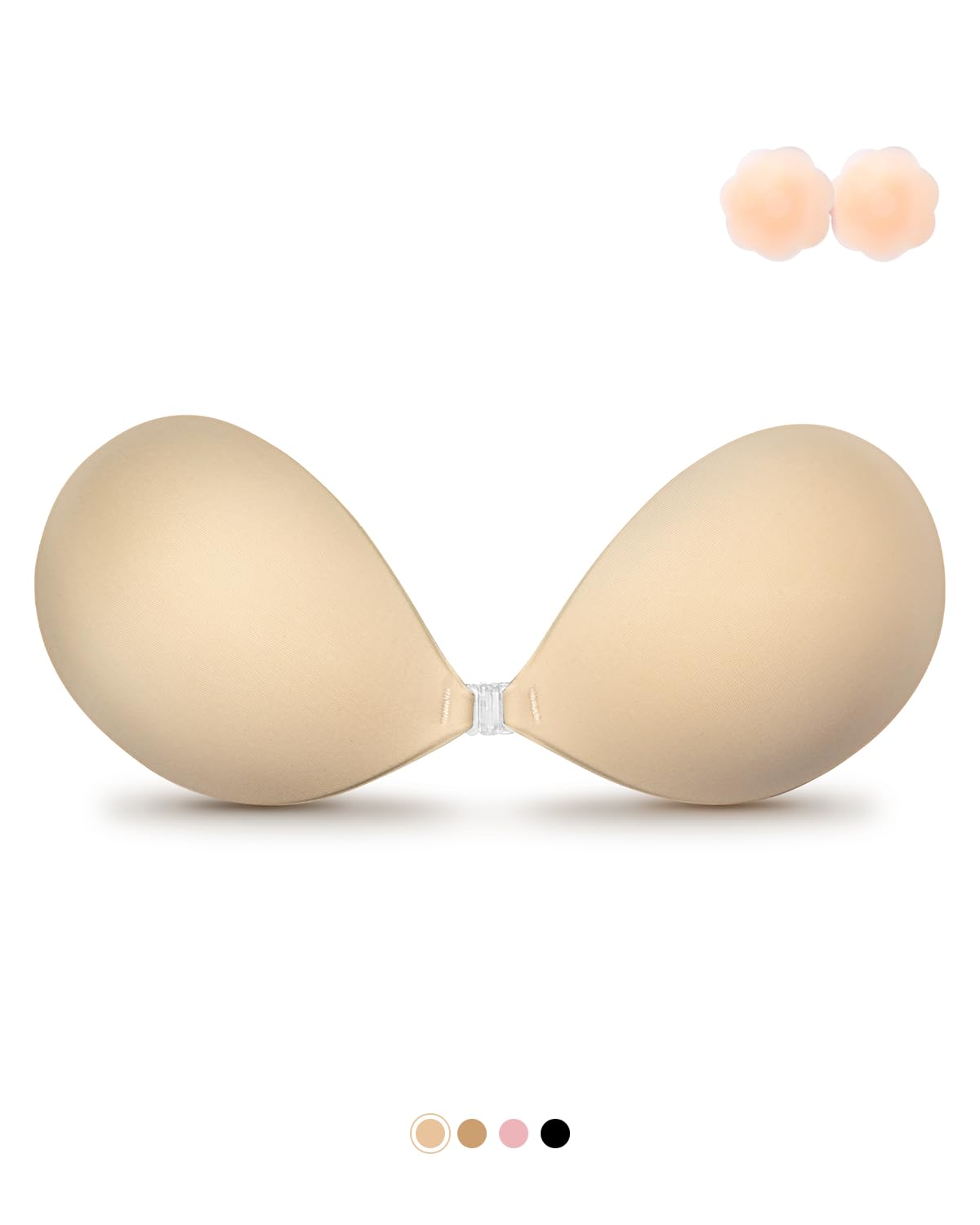VOCH GALASticky Bra Push Up for Women, Strapless Backless Bra for Wedding/Parties/Events, Comfortable Adhesive Bra