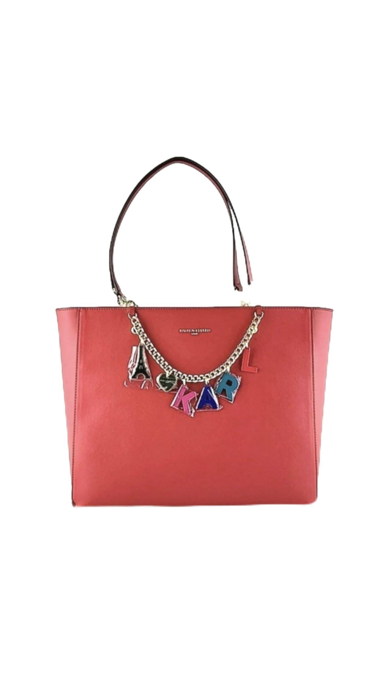 Karl Lagerfeld Paris Adele Tote, DK Crimson