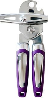 Left handed Can Opener & Bottler Openers, Left hand Kitchen Tools (Purple) | Kitchen Tools Utensils, for Lefty Adults/People, Purple