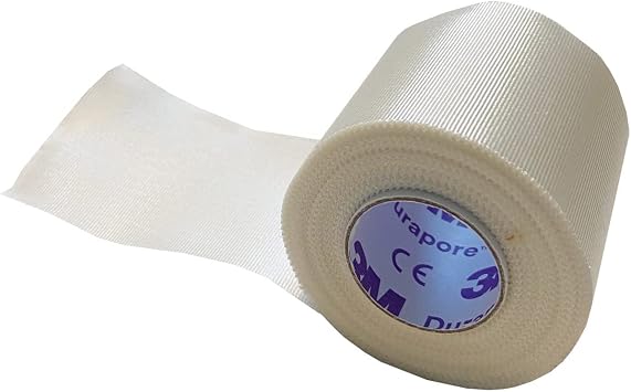 3M Durapore Silk Tape - 3 x 10 Yds (1 Roll)