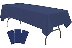 3 Pack Navy Blue Table Covers