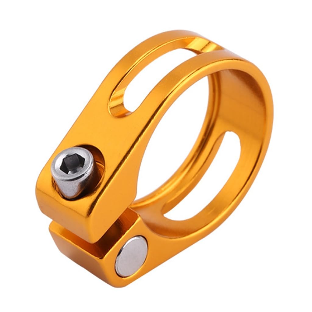 Elnwnnkc Aluminum Alloys Bicycles Seat Tube Clamp Road Bike Seatpost Clamp Bike Saddles Seat Clamp Cycling Accessories
