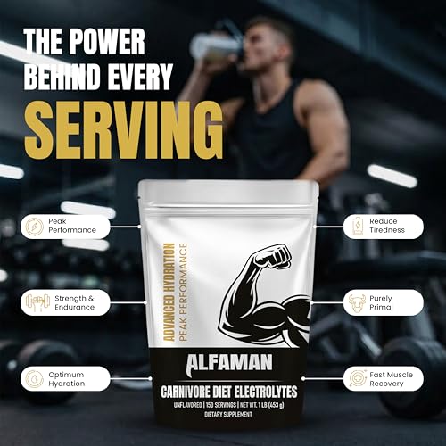 ALFAMAN Carnivore Electrolytes Powder