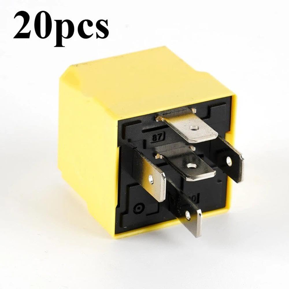 autopartes Tres Relés Automotrices 4RD 007 794 De 12 V CC Adecuados Para Benz Ventilador De Aire Acondicionado Y Bomba De Combustible.(20 pcs 4PIN 12V)