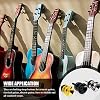 Guitar Strap Locks Buttons Metal End Pins with Mounting Screws for Acoustic Classical Electric Guitar Bass Ukulele
