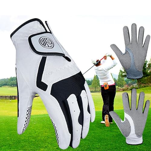 Gant de golf anti-glisse en microfibre pour éviter les ampoules taille 25