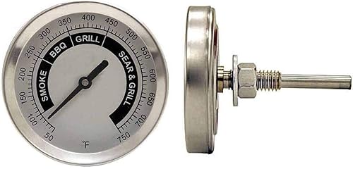 21st Century B50A5 Just Grill It - Termómetro atornillado para parrilla
