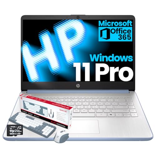 HP 2025 14�C���` ���y�� �w���p�m�[�g�p�\�R�� 16GB RAM�AIntel N150(Beats N4120)�A384GB�X�g���[�W (128GB UFS+256GB MSD)�A1�N�Ԃ�Microsoft 365�AWins 11 Pro�ACop