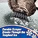 SubZero 13929 Faux Fur Ice Scraper Mitt for Car, SUV, Trucks