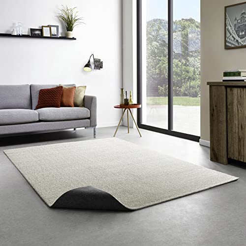 BALTA Washable Rug in Washing Machine, Plain Rug for Living Room