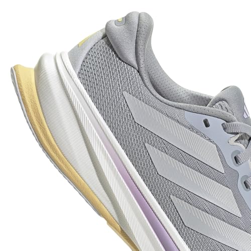 Image of adidas Womens Supernova Rise 2 Running Sneakers Shoes - Grey - Size 10.5 M