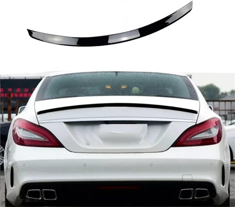 Car Trunk Spoiler for Mercedes CLS Class W218 Spoiler CLS 63 Upgrade 2012 2013 2014 2015 2016 2017 2018, Trunk Wing Tail Kit Bumper Diffuser Rear Spoiler Car Mods Accessories