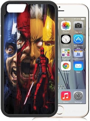 Apple Iphone 6 Case - Deadpool Kills the Marvel Universe TPU Bumper Iphone 6 (4.7")