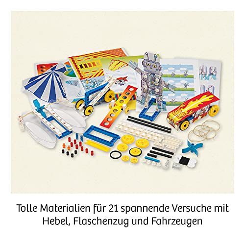 KOSMOS 602291 Mein erster Experimentierkasten Technik - ganz einfach, Spielerische Experimente für kleine Forscher, Experimentierkasten für Kinder ab 5-8 Jahre – Bild 6
