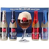 Delirium Discovery Belgian Strong Beer Gift Set with Official Branded Glass (4x330ml) - Premium Selection, Gifts For Him, For Her, Christmas, Birthday's, Father's Day
