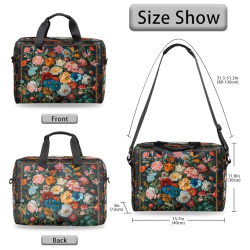 Bolso Maletín Floral para Laptop de 16 pulgadas miniatura 6
