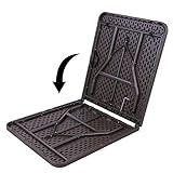 femor Campingtisch Klappbar Klapptisch Rattan-Optik - 3