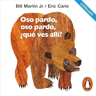 Diseño de la portada del título Oso pardo, oso pardo, &iquest;qu&eacute; ves all&iacute;?