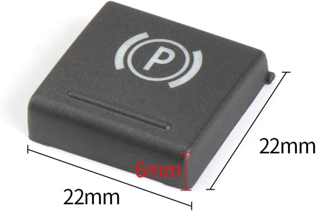 Handbrake Parking Button for 7 Series E66 2005-2008 E65 Car Electronic Handbrake Parking Brake P Button Switch Cover Replacement Parking Brake Switch