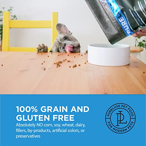 Pureluxe Grain And Gluten Free Dog Food, Turkey Elite Nutrition, For All Breeds And Sizes, All Life Stages, Made In The Usa, 4Lbs #TOP2