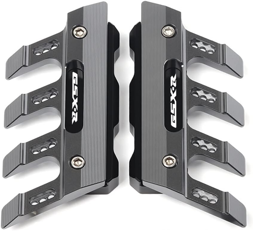 SCUUBE for Suzuki GSX-R GSX600 GSXR600 GSXR1000 Motorcycle Fall Side Guard Front Fork Protector Front Fender Protection Block Side Guard CNC Aluminum Motorcycle Accessories (Color : G)