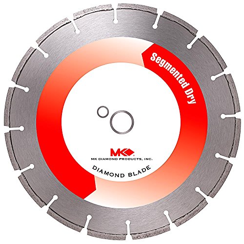 MK Diamond 154250 7-Inch Dry Cutting Segmented Saw Blade with 5/8-Inch Arbor for Masonry