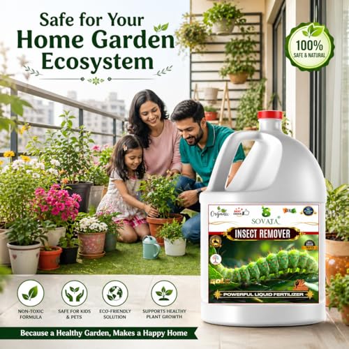 Image of All insects Remover, Essential Organic Powerful Liquid Insecticide for Removing all types of insects and pests from Plants and soil. (100 ml)