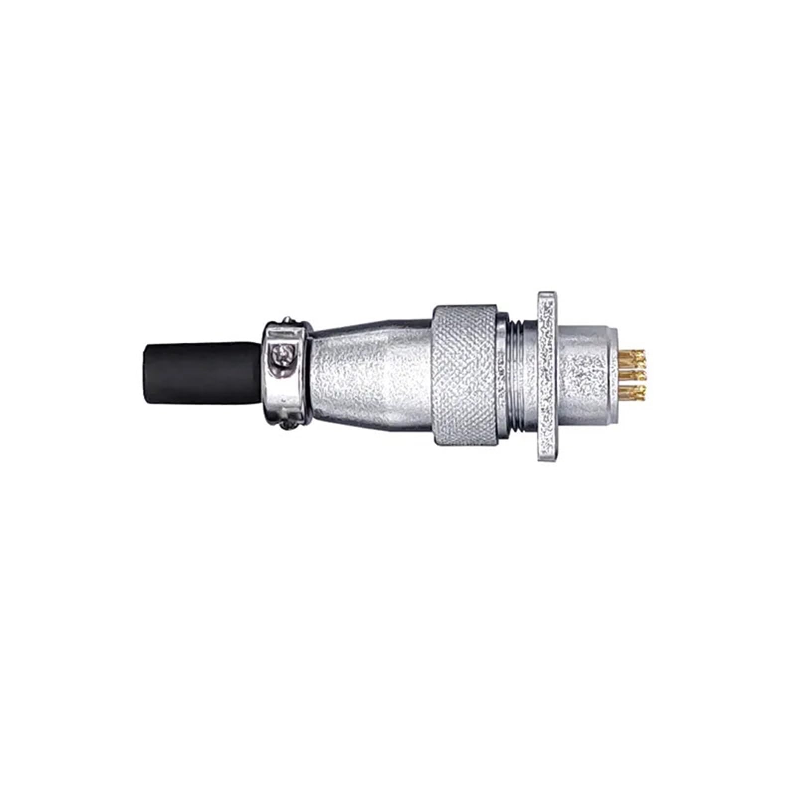 Conector WS16 de 4 pines ideal para paneles de control y automatización industrial 8