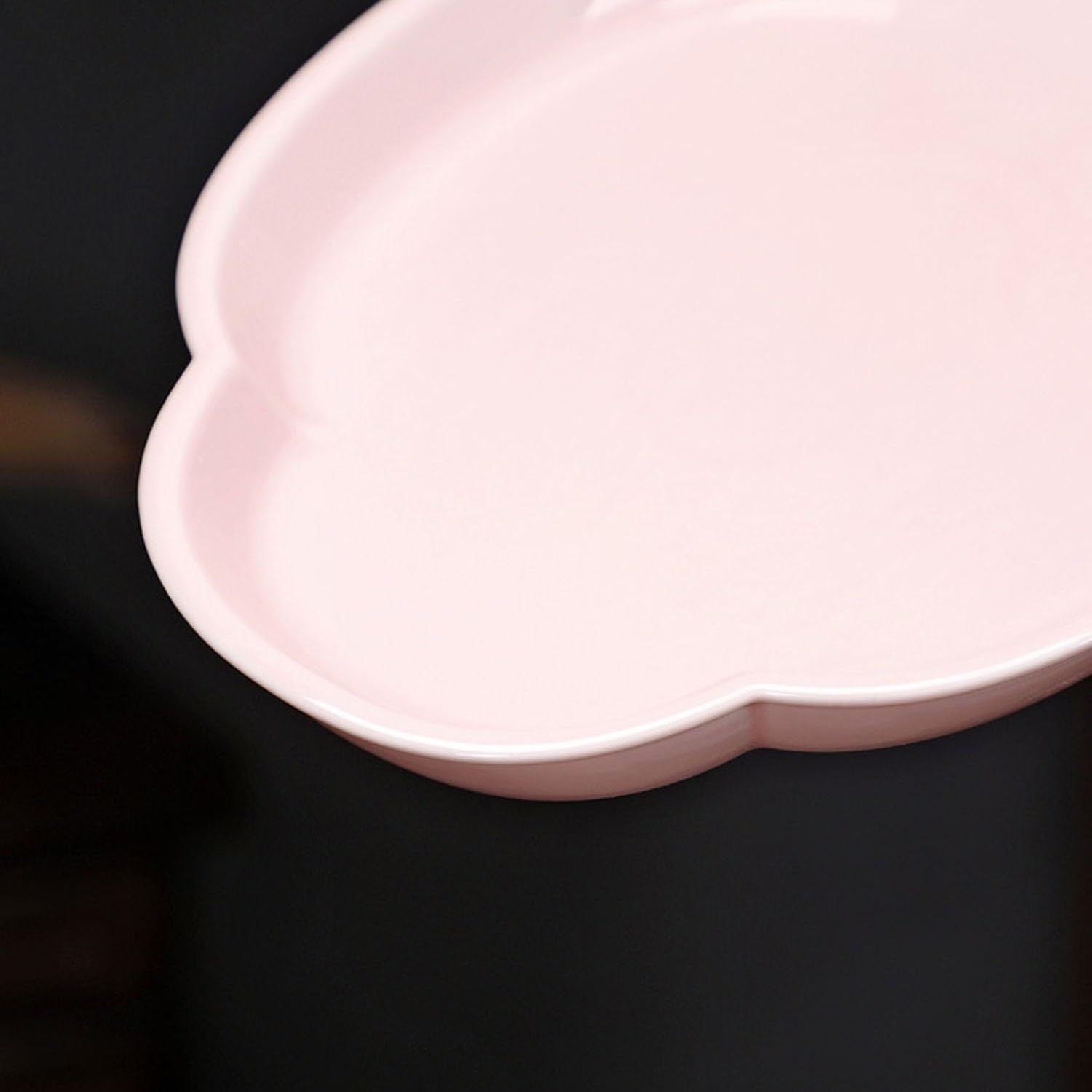 Taca do serwowania chiński styl begonia uchwyt na garnek ceramiczna taca na herbatę herbata restauracja taca na herbatę taca na owoce orzech taca na przekąski stolik kawowy taca (różowa)