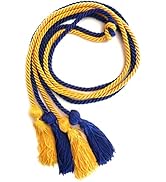 Double Graduation Honor Cords (Royal and Gold)