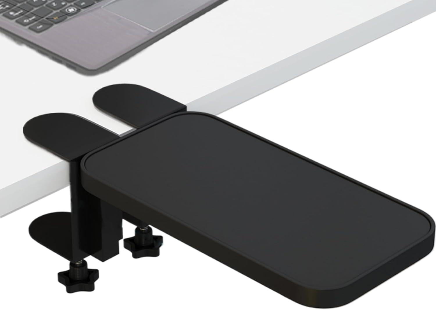 Arm Rest for Desk - Adjustable Elbow Cushion, Ergonomic Support Pad, Heavy Duty Metal Extender, Comfortable Computer Armrest | Long Term Us Accessory Laptop Table Workstation Home Office