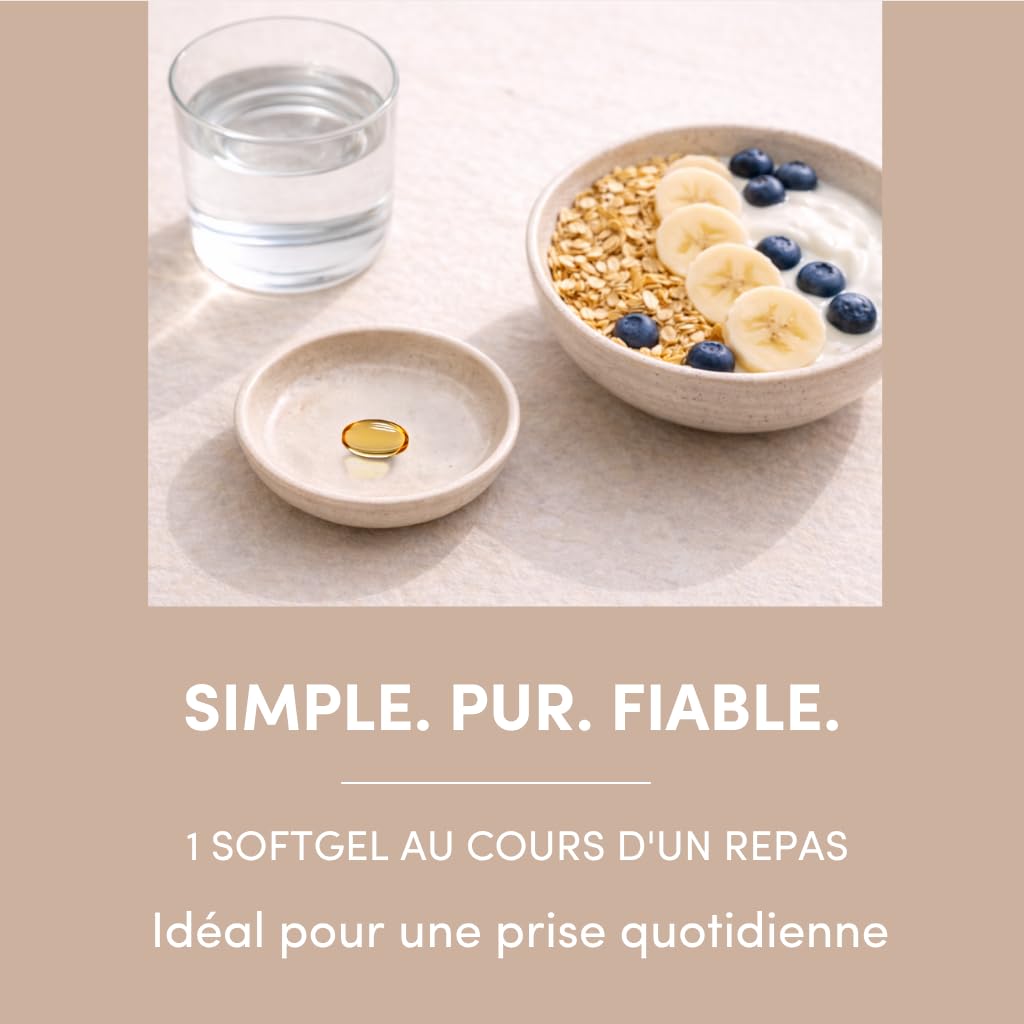 Huile d'Origan Grec 86-90% de Carvacrol – Complément Alimentaire – 60 Gélules