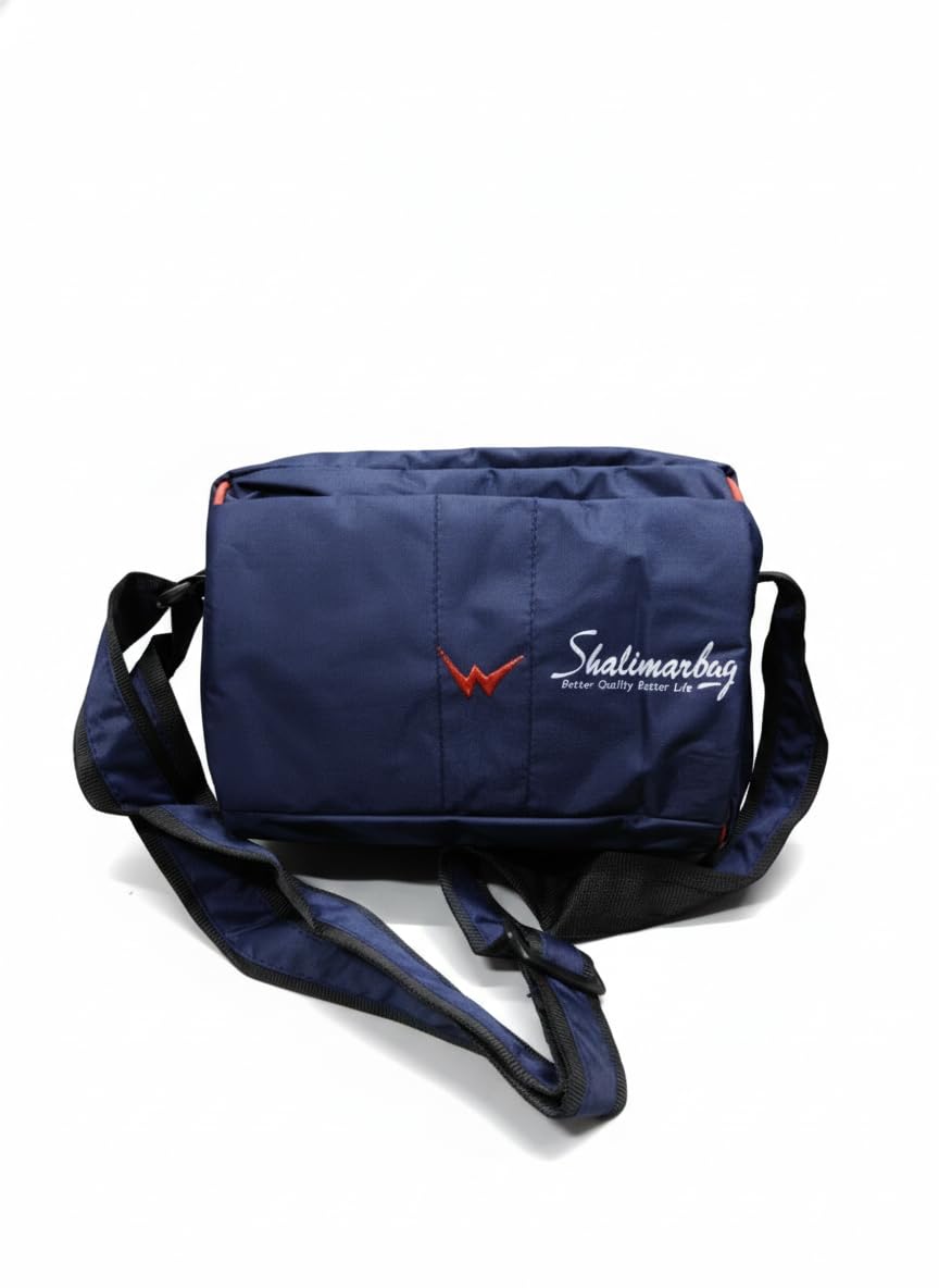 shalimarbag better quality better life Saalimarbag Crossbody Messenger Bag, Navy Blue, Adjustable Shoulder Strap-picture-44