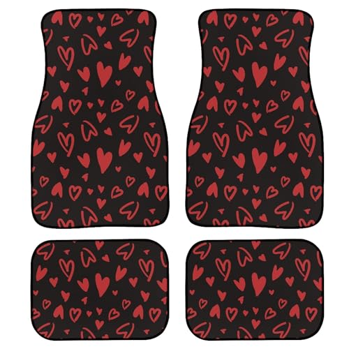 Sketch-style hearts for most vehicles