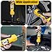 TAGVIT Torque Screwdriver, 10-70 in-lbs Torque Wrench Screwdriver Set, 1/4” Drive Inch Pound Torque Screwdriver with 20 S2 Bits and Case for Tools, Bike Repairing and Mounting