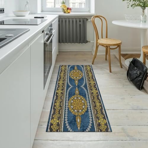 Alfombra de pasillo de poliéster lavable ideal para proteger zonas de paso 5