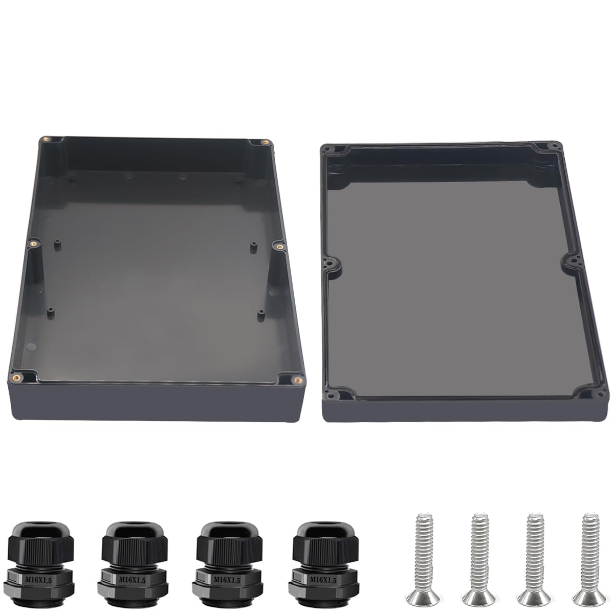 Waterproof ABS Electrical Box - DIY Project Enclosure -14