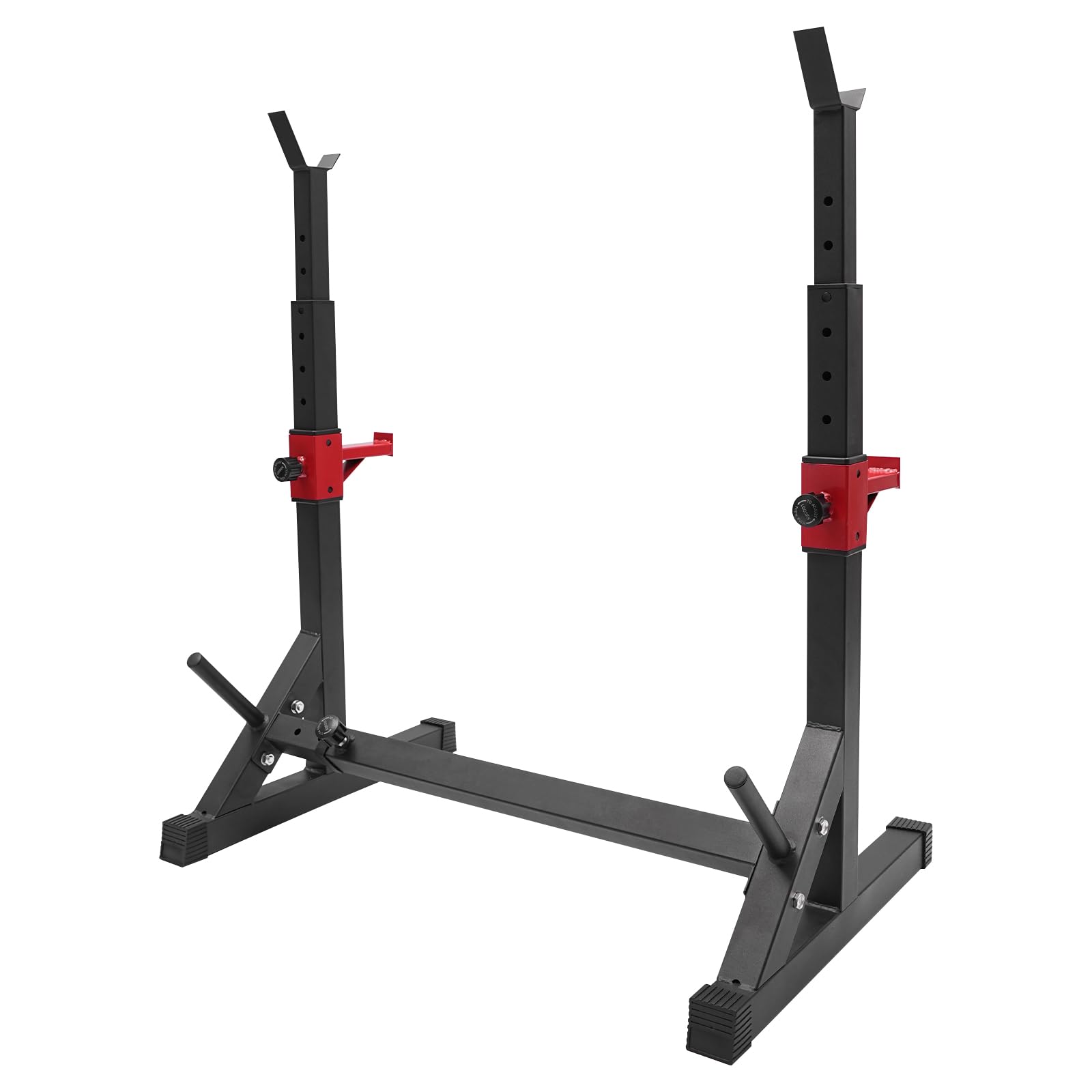 Supporto regolabile per squat, supporto per bilancieri, multifunzione, per sollevamento pesi, squat rack, capacità di carico 249,5 kg, per panca, spingere le spalle e spingere