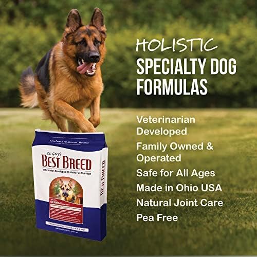 Best Breed Dr. Gary's German Dog Diet Made in USA [Natural Dry Dog Food] - 28lbs, Dark Brown, Medium - image 4