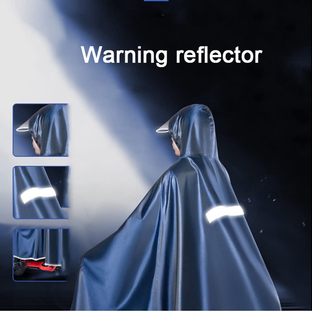 Chubasquero para ciclismo, capa de lluvia para exteriores, bicicleta eléctrica/motocicleta/scooter, chaqueta impermeable, poncho, sudadera con capucha, impermeable, capa, cubierta para scooter de mov
